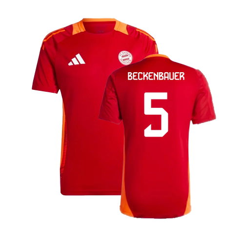 2024-2025 Bayern Munich Training Shirt (Red) (Beckenbauer 5)