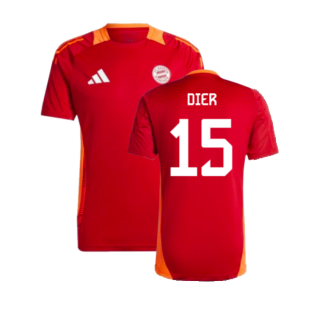 2024-2025 Bayern Munich Training Shirt (Red) (Dier 15)