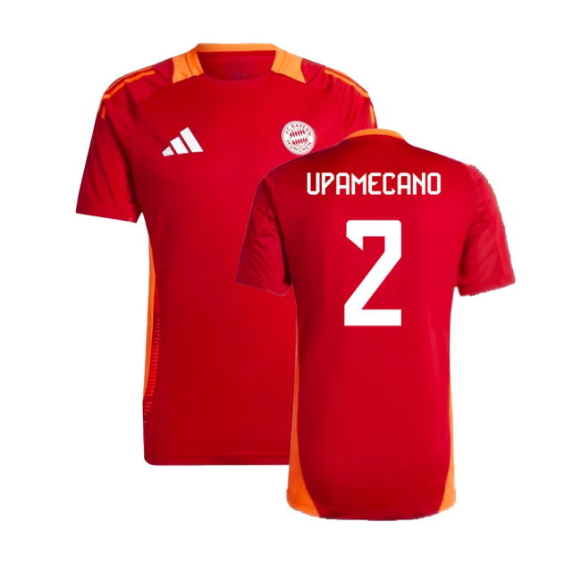 2024-2025 Bayern Munich Training Shirt (Red) (Upamecano 2)