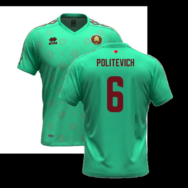 2024-2025 Belarus Away Shirt (Politevich 6)