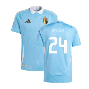 2024-2025 Belgium Authentic Away Shirt (Openda 24)