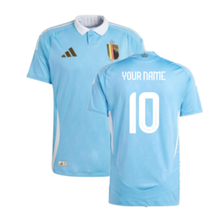 2024-2025 Belgium Authentic Away Shirt (Your Name)