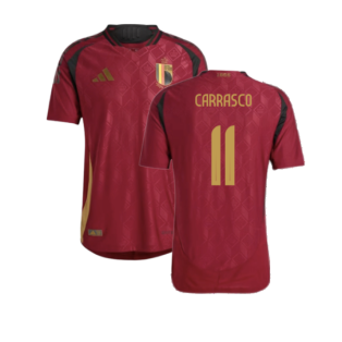 2024-2025 Belgium Authentic Home Shirt (Carrasco 11)