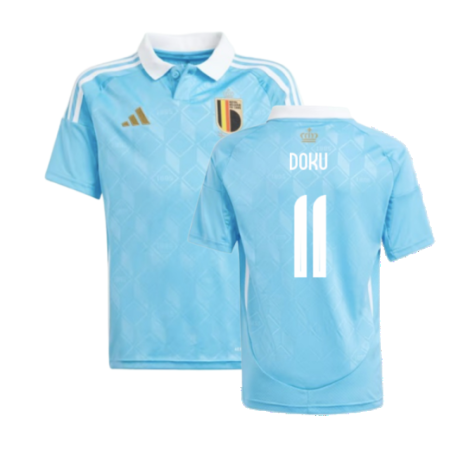 2024-2025 Belgium Away Shirt (Kids) (Doku 11)