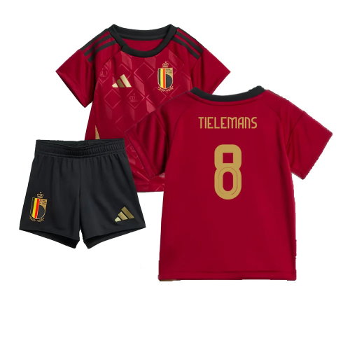 2024-2025 Belgium Home Baby Kit (Tielemans 8)