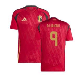 2024-2025 Belgium Home Shirt (R Lukaku 9)