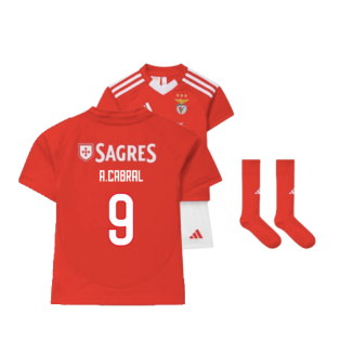 2024-2025 Benfica Home Mini Kit (A.Cabral 9)