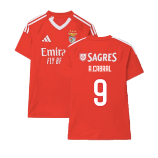 2024-2025 Benfica Home Shirt (Kids) (A.Cabral 9)