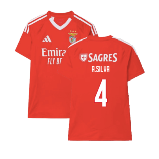 2024-2025 Benfica Home Shirt (Kids) (A.Silva 4)