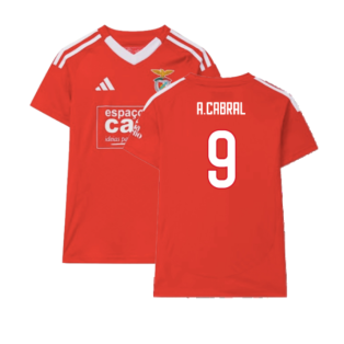 2024-2025 Benfica Home Shirt (Womens) (A.Cabral 9)