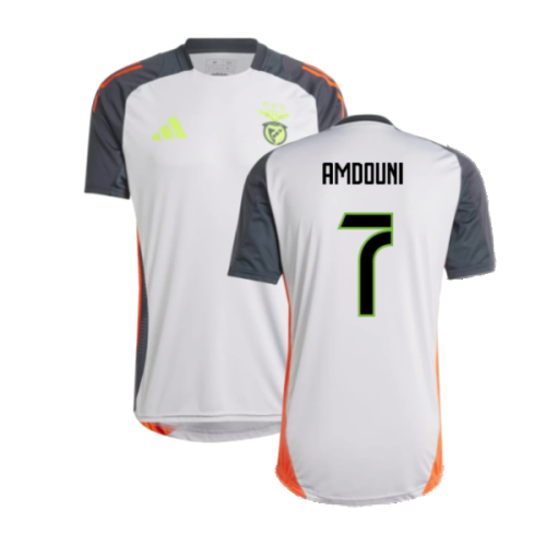 2024-2025 Benfica Training Jersey (Grey) (Amdouni 7)