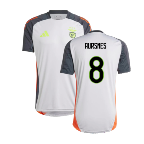 2024-2025 Benfica Training Jersey (Grey) (Aursnes 8)