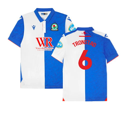 2024-2025 Blackburn Rovers Home Shirt (Tronstad 6)