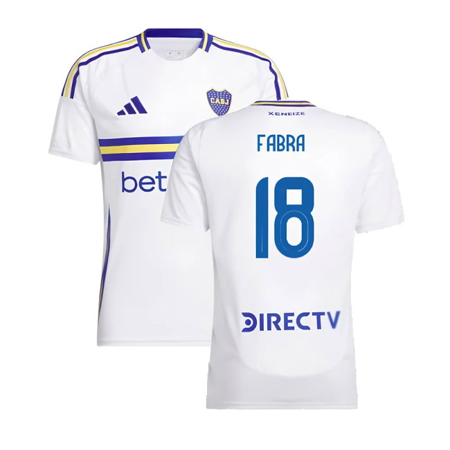 2024-2025 Boca Juniors Away Shirt (Fabra 18)