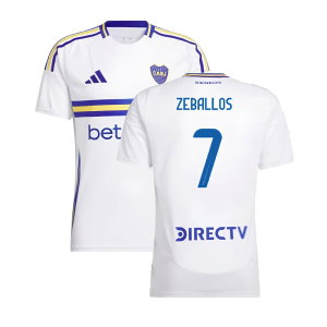 2024-2025 Boca Juniors Away Shirt (Zeballos 7)