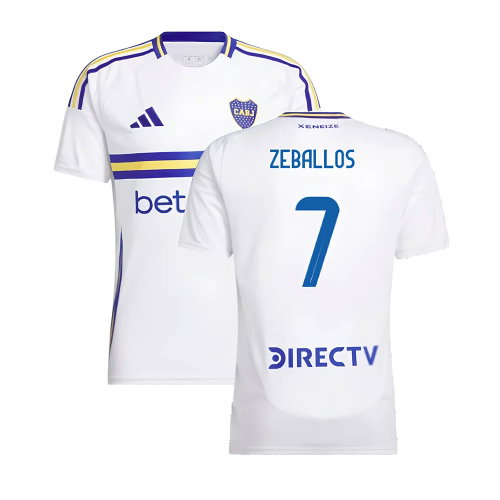 2024-2025 Boca Juniors Away Shirt (Zeballos 7)