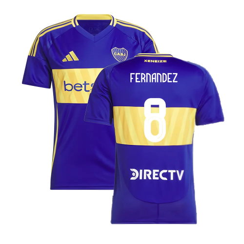 2024-2025 Boca Juniors Home Shirt (Fernandez 8)