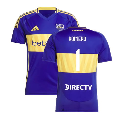 2024-2025 Boca Juniors Home Shirt (Romero 1)