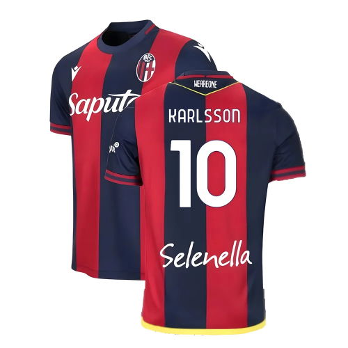 2024-2025 Bologna CL Home Shirt (Karlsson 10)