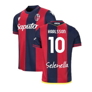 2024-2025 Bologna Home Shirt (Kids) (Karlsson 10)