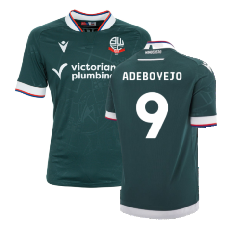 2024-2025 Bolton Wanderers Away Shirt (Adeboyejo 9)
