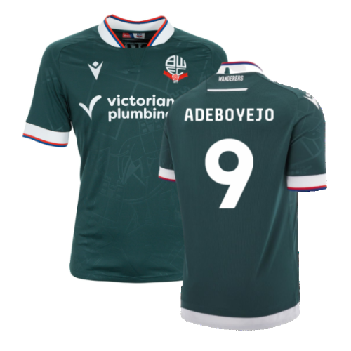 2024-2025 Bolton Wanderers Away Shirt (Adeboyejo 9)