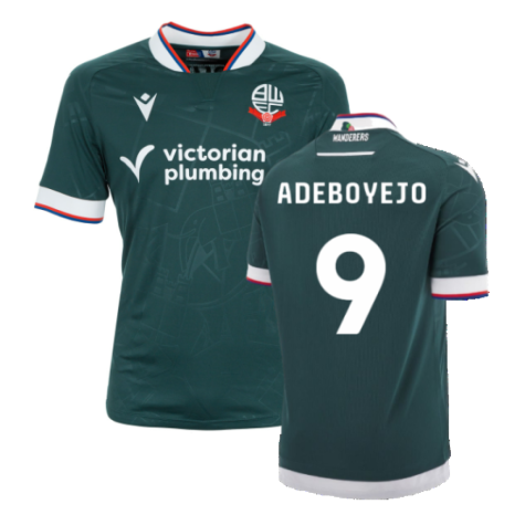 2024-2025 Bolton Wanderers Away Shirt (Adeboyejo 9)