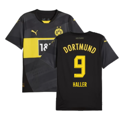 2024-2025 Borussia Dortmund Away Shirt (Haller 9)