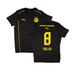 2024-2025 Borussia Dortmund Casuals Tee (Black) (Koller 8)