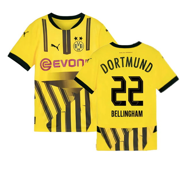 2024-2025 Borussia Dortmund Cup Shirt (Kids) (Bellingham 22)