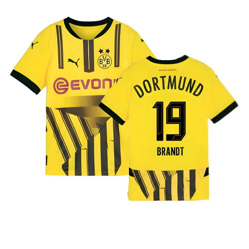 2024-2025 Borussia Dortmund Cup Shirt (Kids) (Brandt 19)