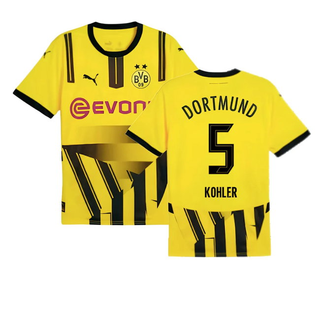 2024-2025 Borussia Dortmund Cup Shirt (Kohler 5)