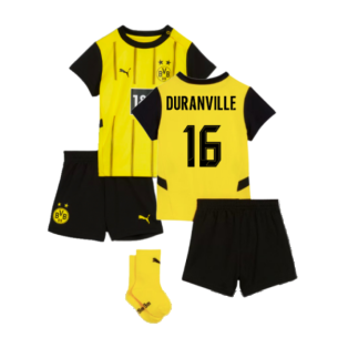 2024-2025 Borussia Dortmund Home Baby Kit (Duranville 16)