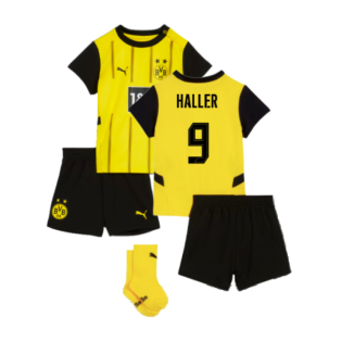 2024-2025 Borussia Dortmund Home Baby Kit (Haller 9)