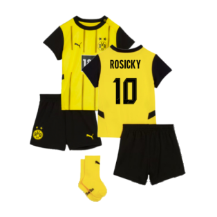 2024-2025 Borussia Dortmund Home Baby Kit (Rosicky 10)