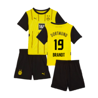 2024-2025 Borussia Dortmund Home Mini Kit (Brandt 19)