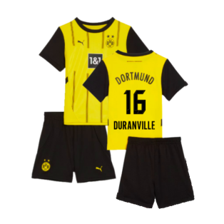 2024-2025 Borussia Dortmund Home Mini Kit (Duranville 16)