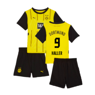 2024-2025 Borussia Dortmund Home Mini Kit (Haller 9)