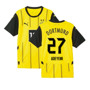 2024-2025 Borussia Dortmund Home Shirt (Adeyemi 27)