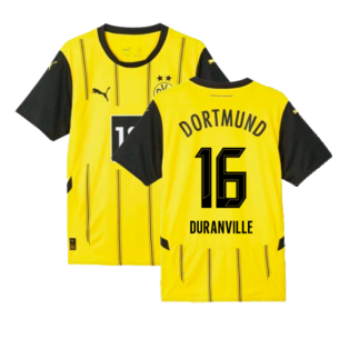 2024-2025 Borussia Dortmund Home Shirt (Duranville 16)
