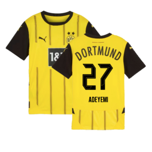 2024-2025 Borussia Dortmund Home Shirt (Kids) (Adeyemi 27)