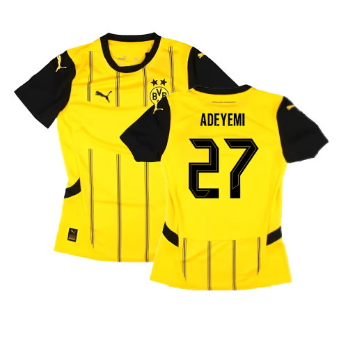 2024-2025 Borussia Dortmund Home Shirt (Ladies) (Adeyemi 27)