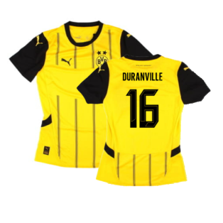 2024-2025 Borussia Dortmund Home Shirt (Ladies) (Duranville 16)