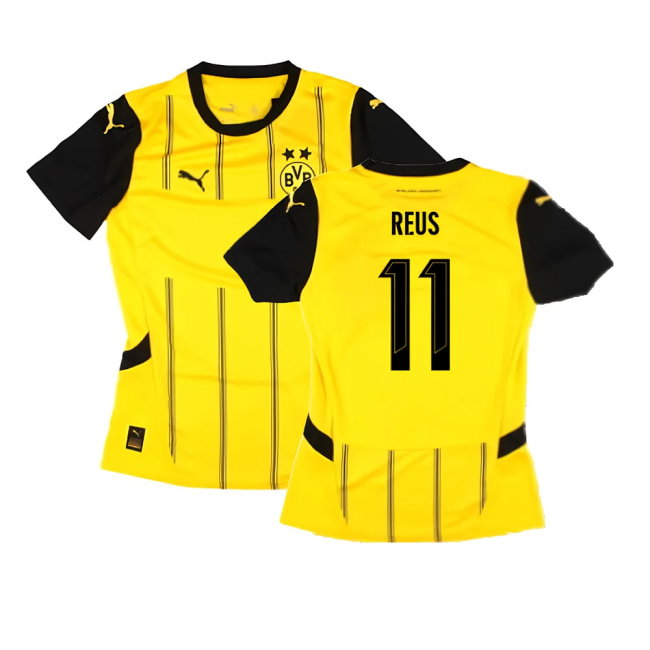 2024-2025 Borussia Dortmund Home Shirt (Ladies) (Reus 11)