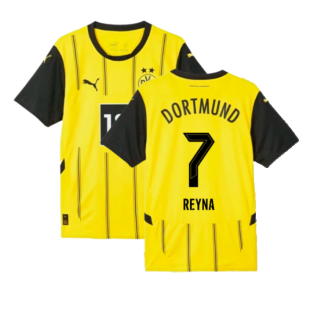 2024-2025 Borussia Dortmund Home Shirt (Reyna 7)