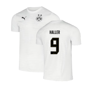 2024-2025 Borussia Dortmund Pre-Match Shirt (White) (Haller 9)