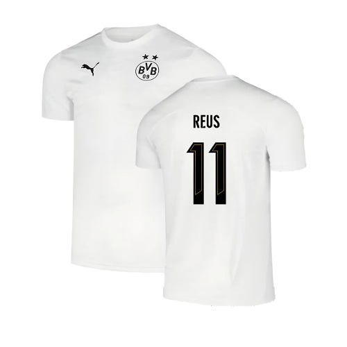 2024-2025 Borussia Dortmund Pre-Match Shirt (White) (Reus 11)