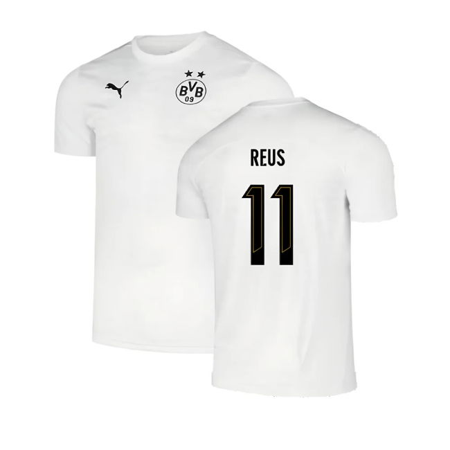 2024-2025 Borussia Dortmund Pre-Match Shirt (White) (Reus 11)
