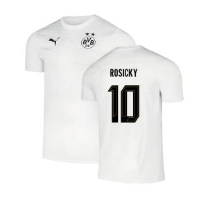 2024-2025 Borussia Dortmund Pre-Match Shirt (White) (Rosicky 10)