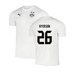 2024-2025 Borussia Dortmund Pre-Match Shirt (White) (Ryerson 26)